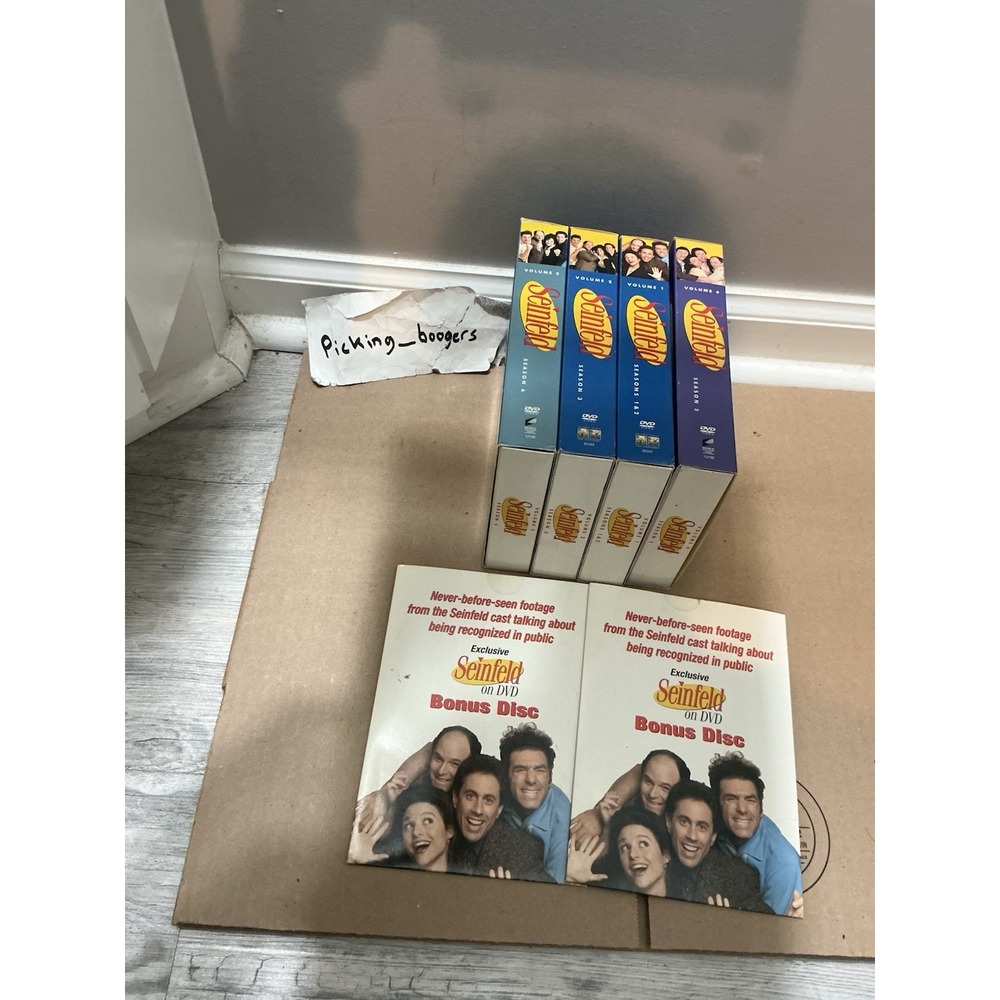 Seinfeld Seasons 1,2,3,5,6 Box Sets (DVD)2 Plus Bonus Disc